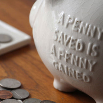 DETAIL Crackle Piggy Bank