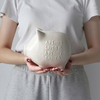 DETAIL Crackle Piggy Bank