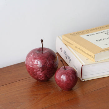 DETAIL Marble Apple Small Red
