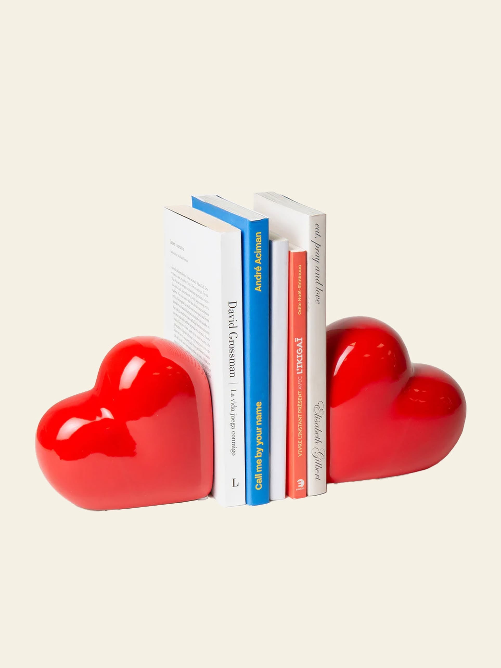 DOIY Love Bookend Red