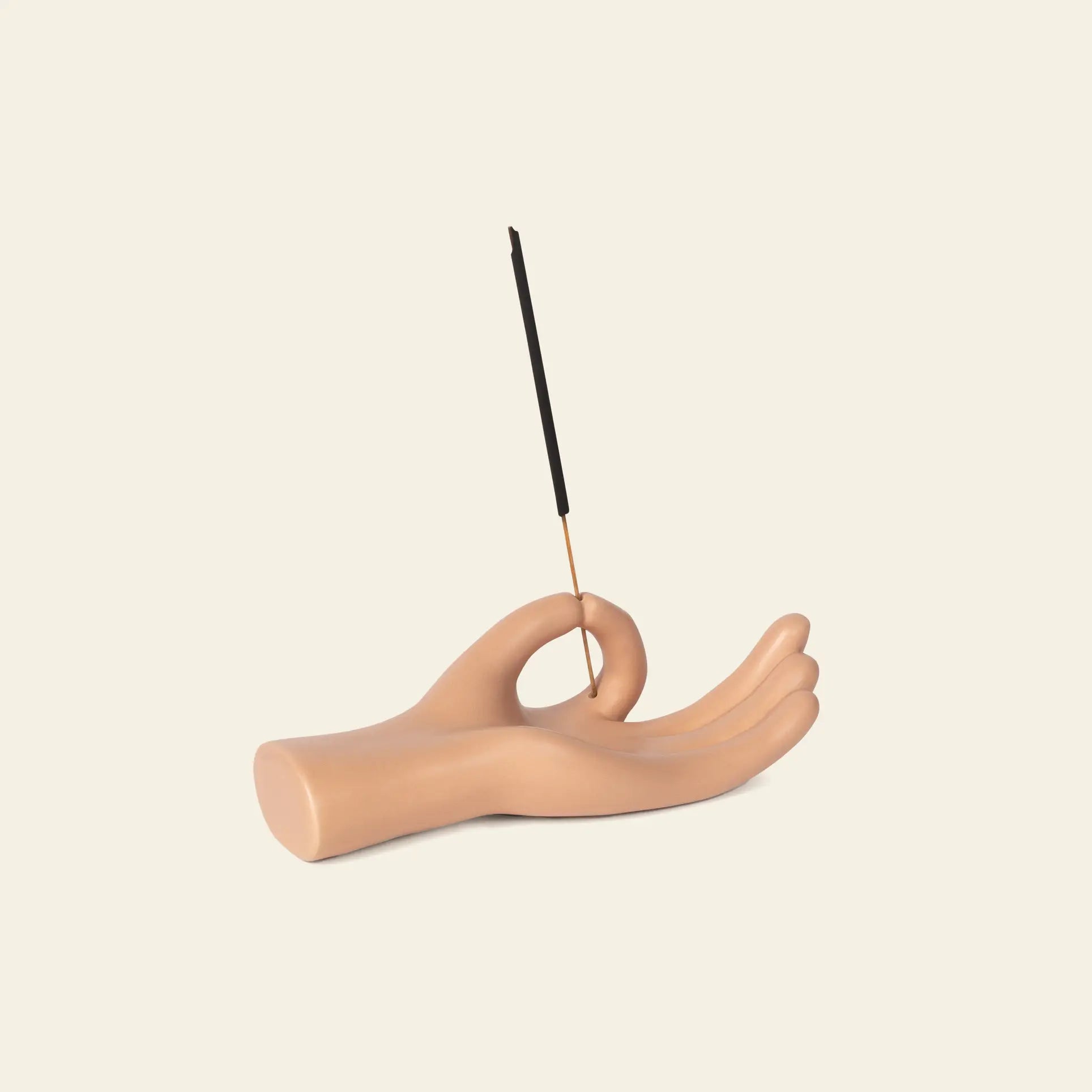 DOIY Om Meditation Hand Incense Holder