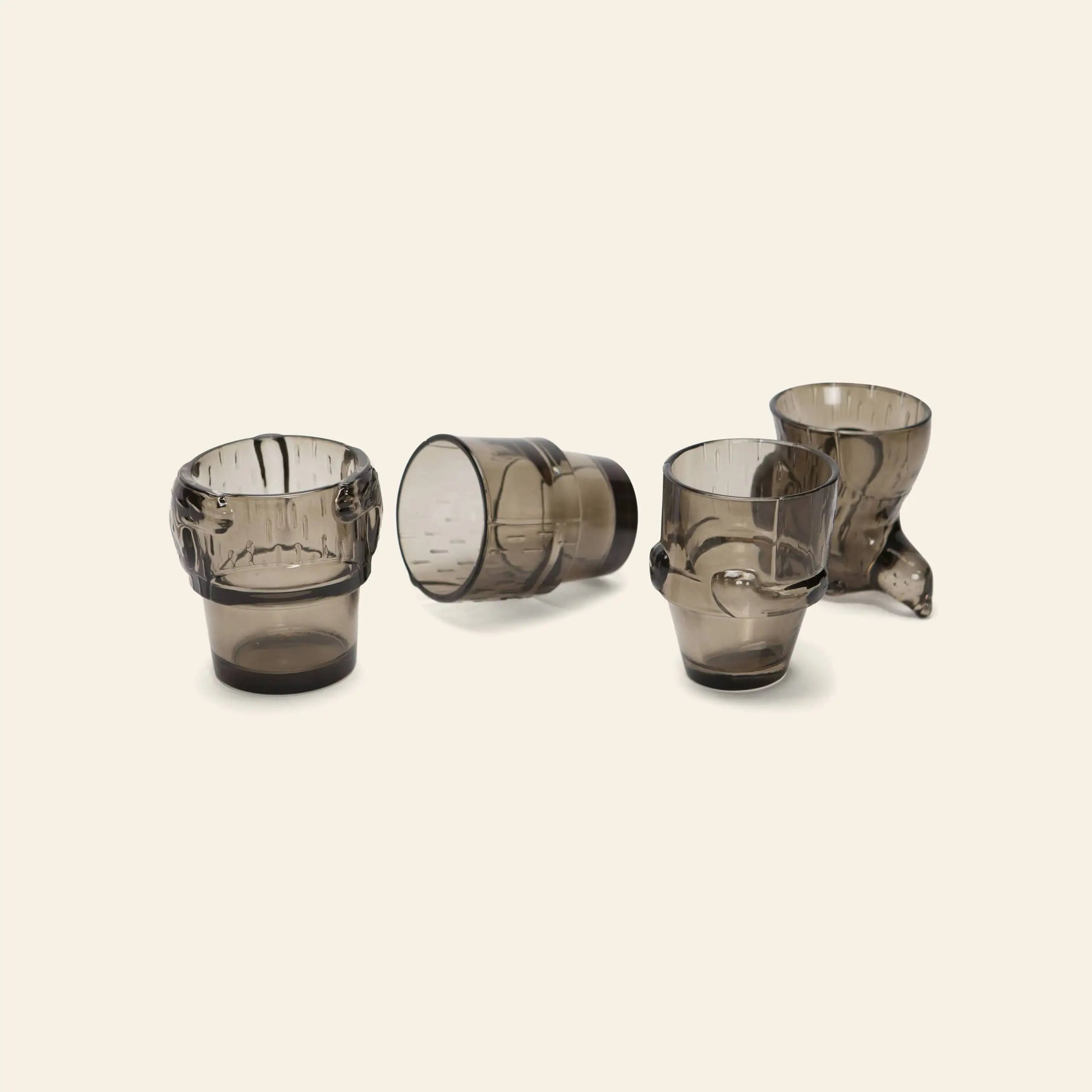 DOIY Puppy Glasses, Set of 4
