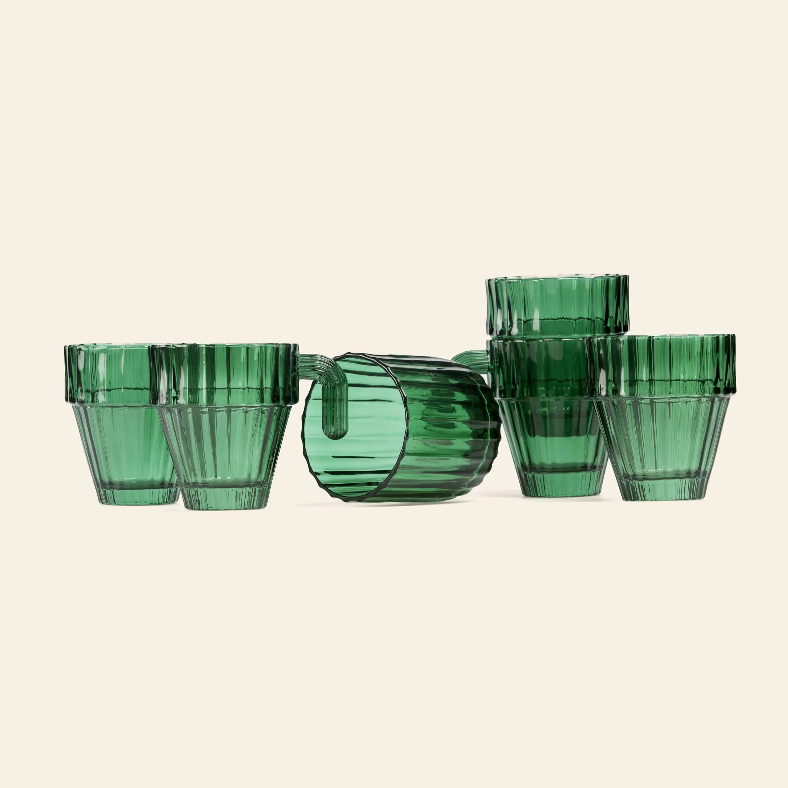 DOIY Saguaro Glasses, Set of 6