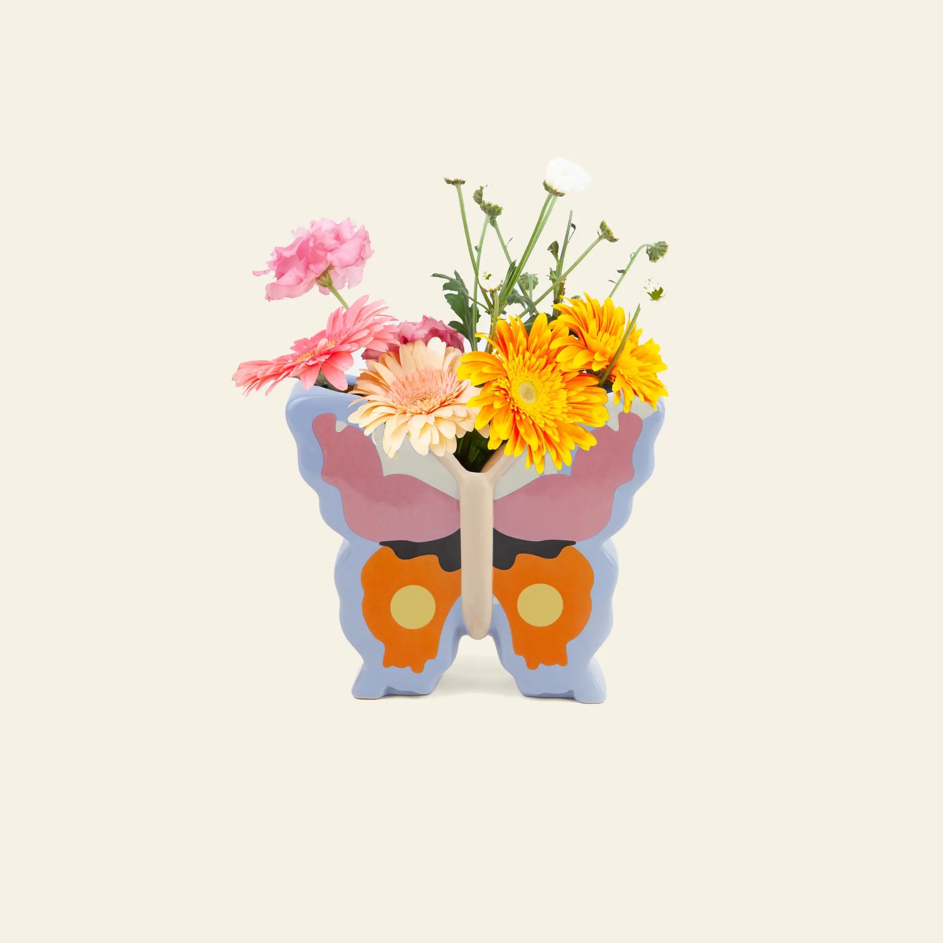 DOIY Woodland Butterfly Vase