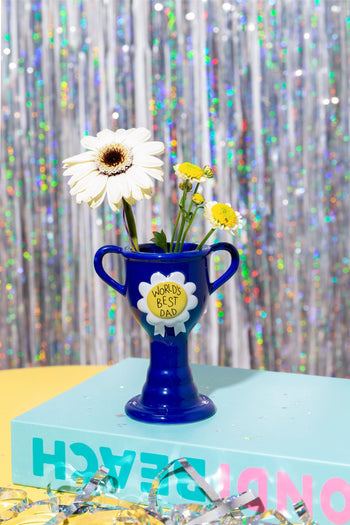 DOIY World's Best Dad Trophy Vase