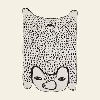 Donna Wilson Bear Shaped Cotton Throw