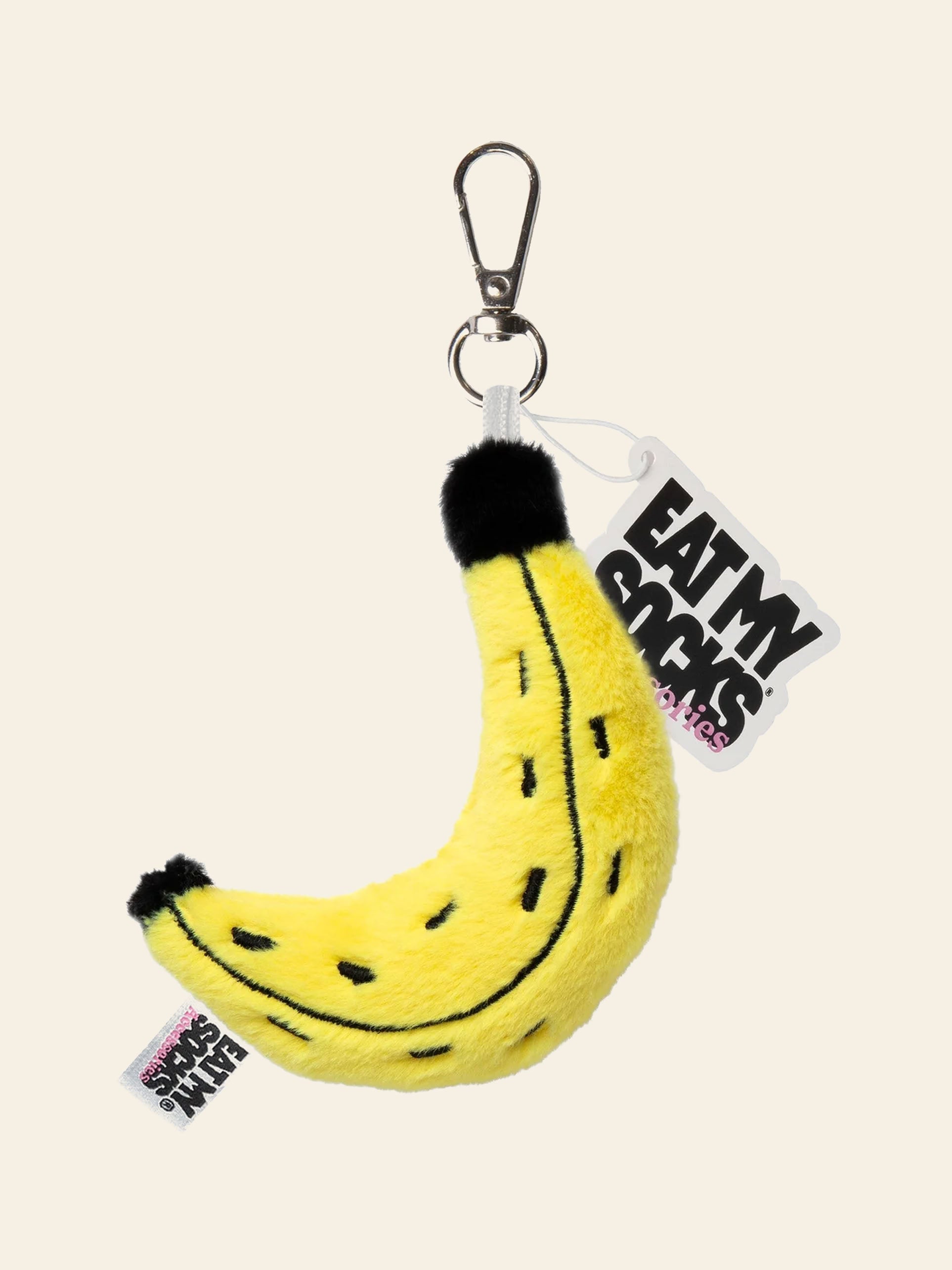 Eat My Socks Banana Bag Charm
