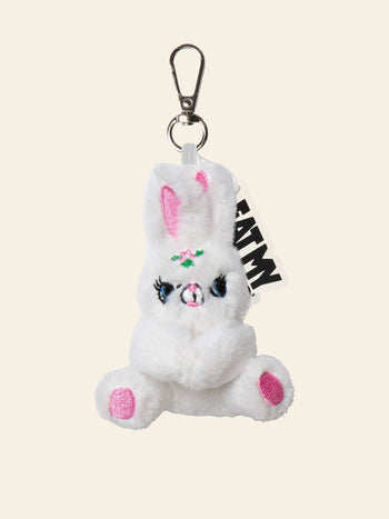 Eat My Socks Bunny Bag Charm