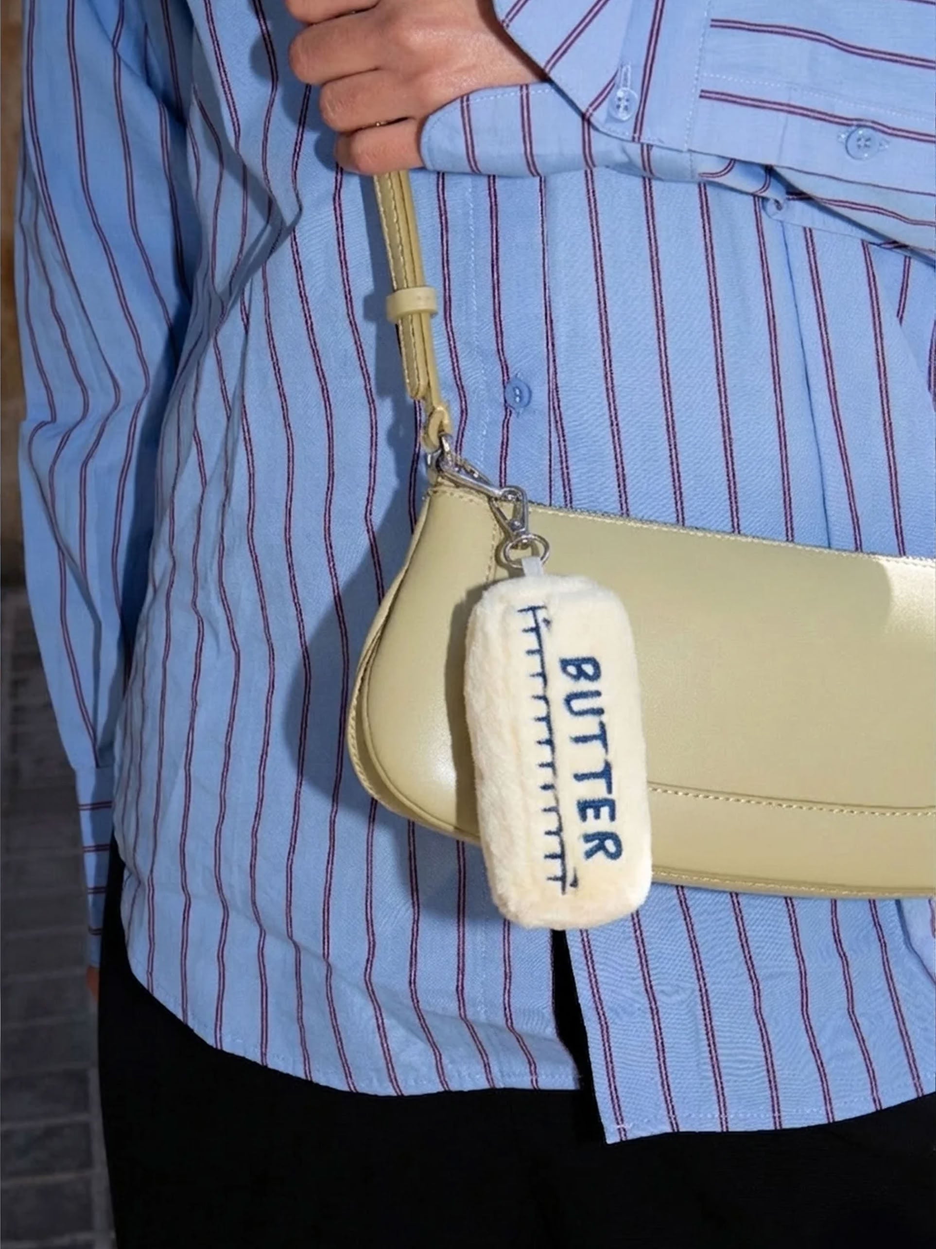 Eat My Socks Butter Bag Charm