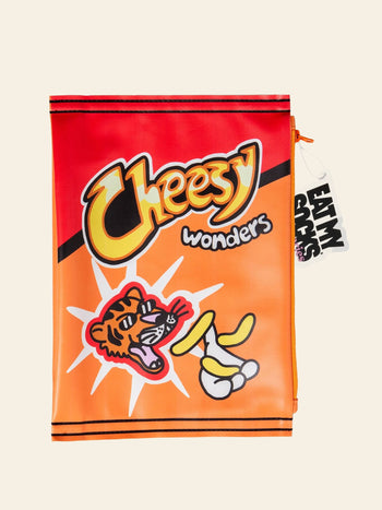 Eat My Socks Cheesy Wonders Pouch Bag