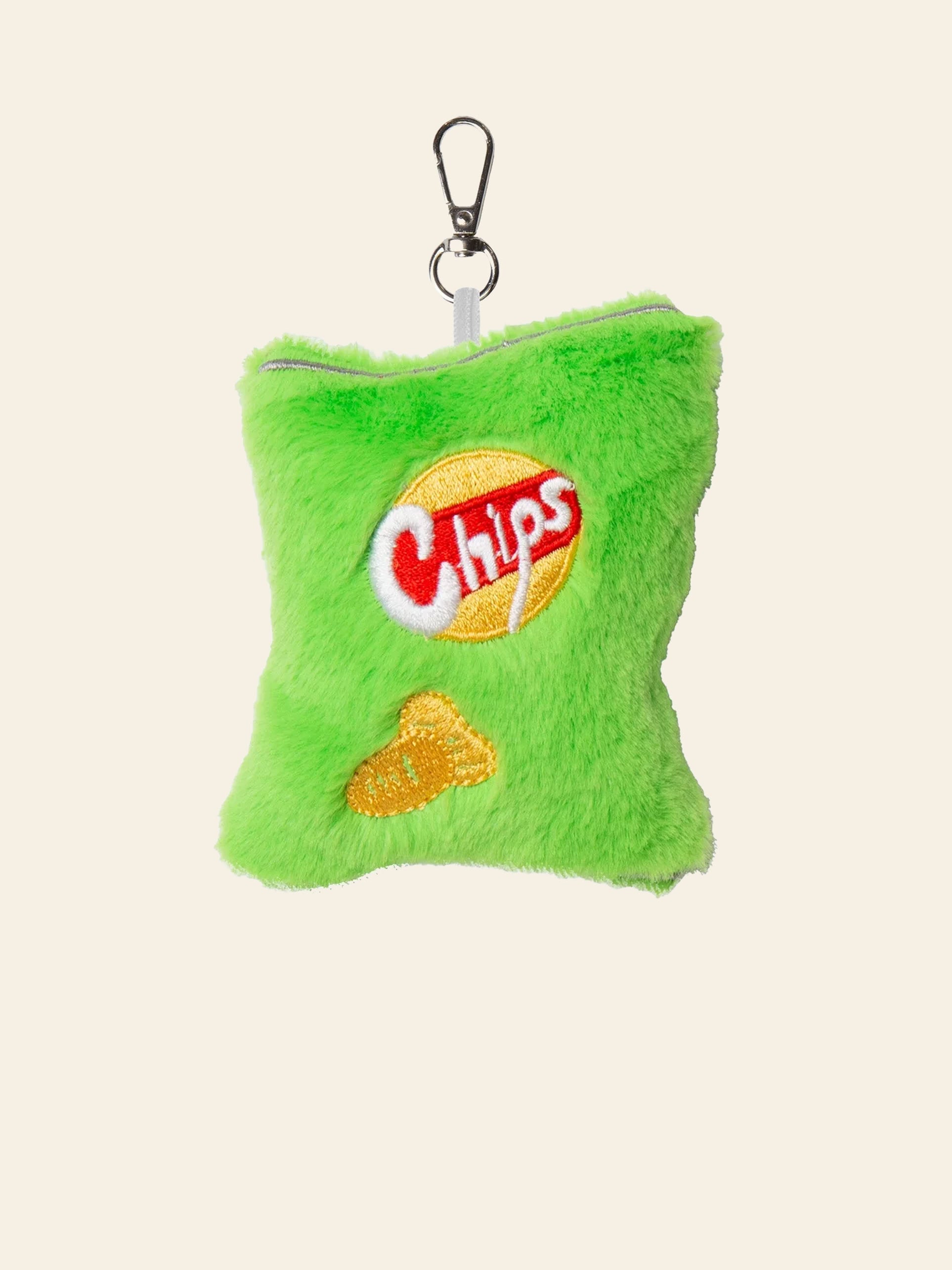 Eat My Socks Chips Bag Charm