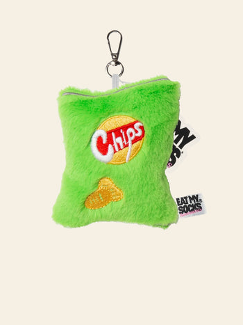 Eat My Socks Chips Bag Charm