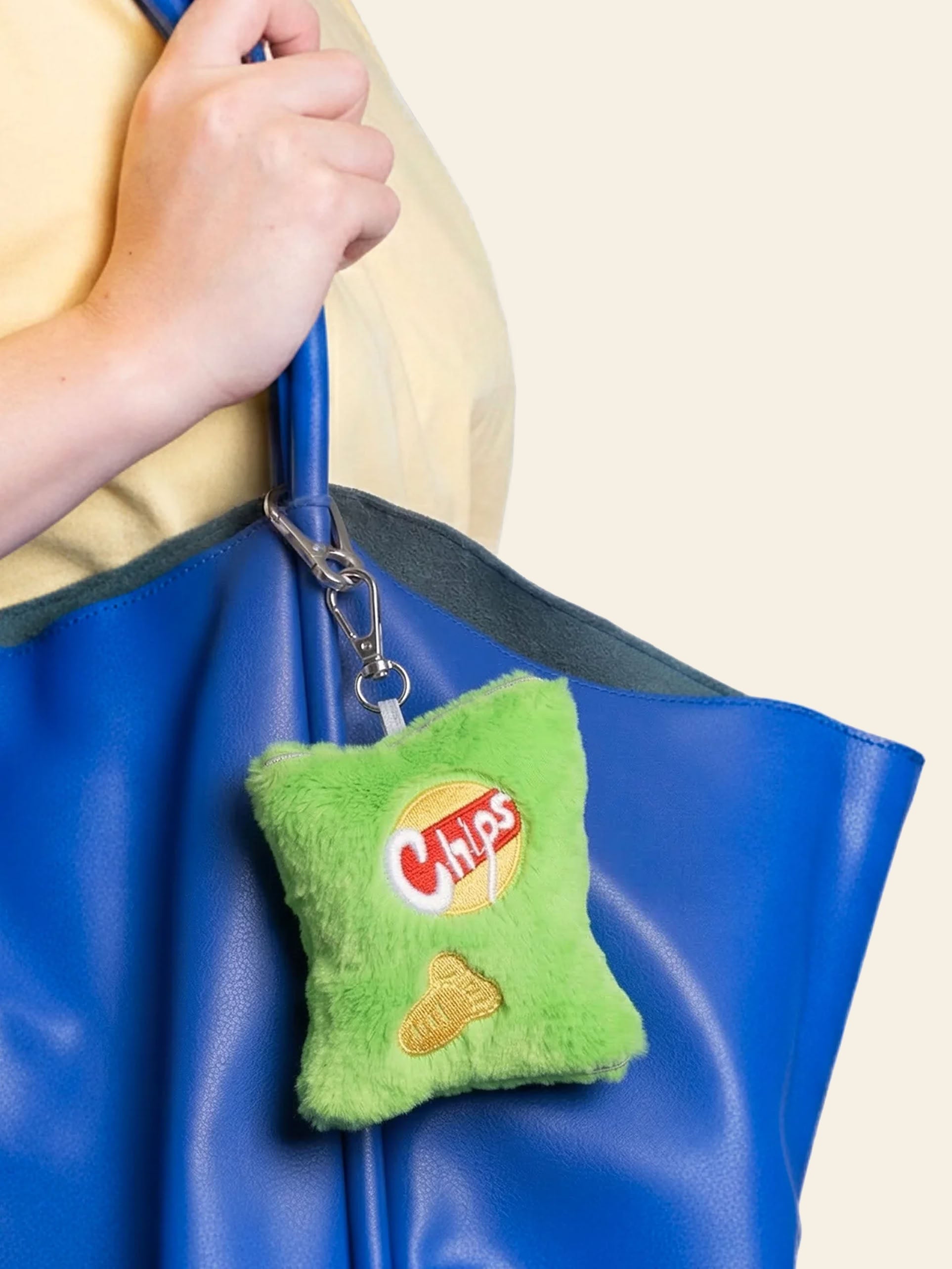 Eat My Socks Chips Bag Charm