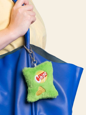 Eat My Socks Chips Bag Charm