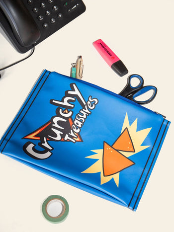 Eat My Socks Crunchy Treasures Pouch Bag