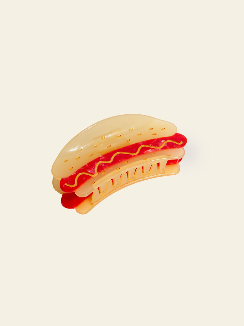 Eat My Socks Hot Dog Hair Claw