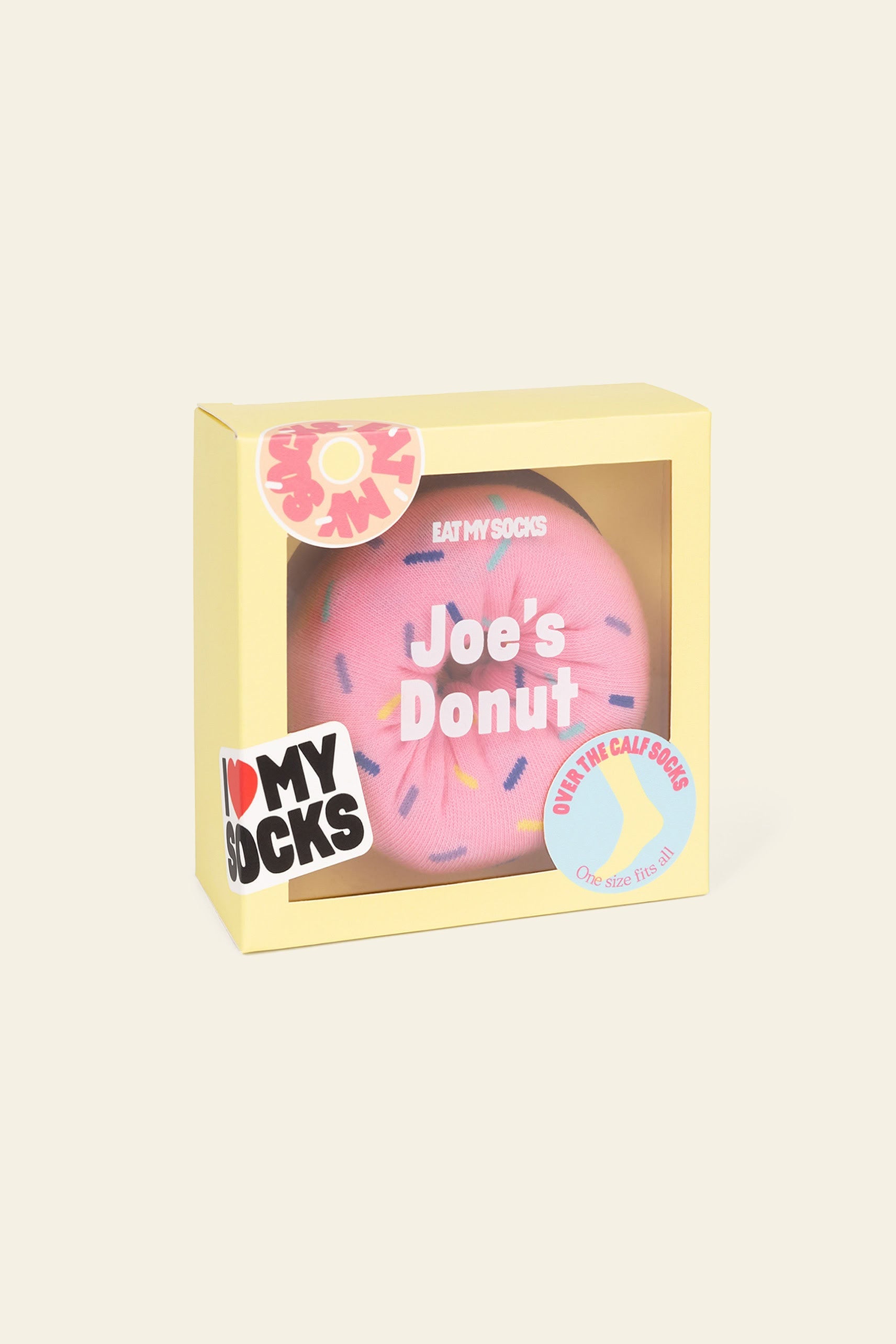 Eat My Socks Joe's Donut Strawberry Socks