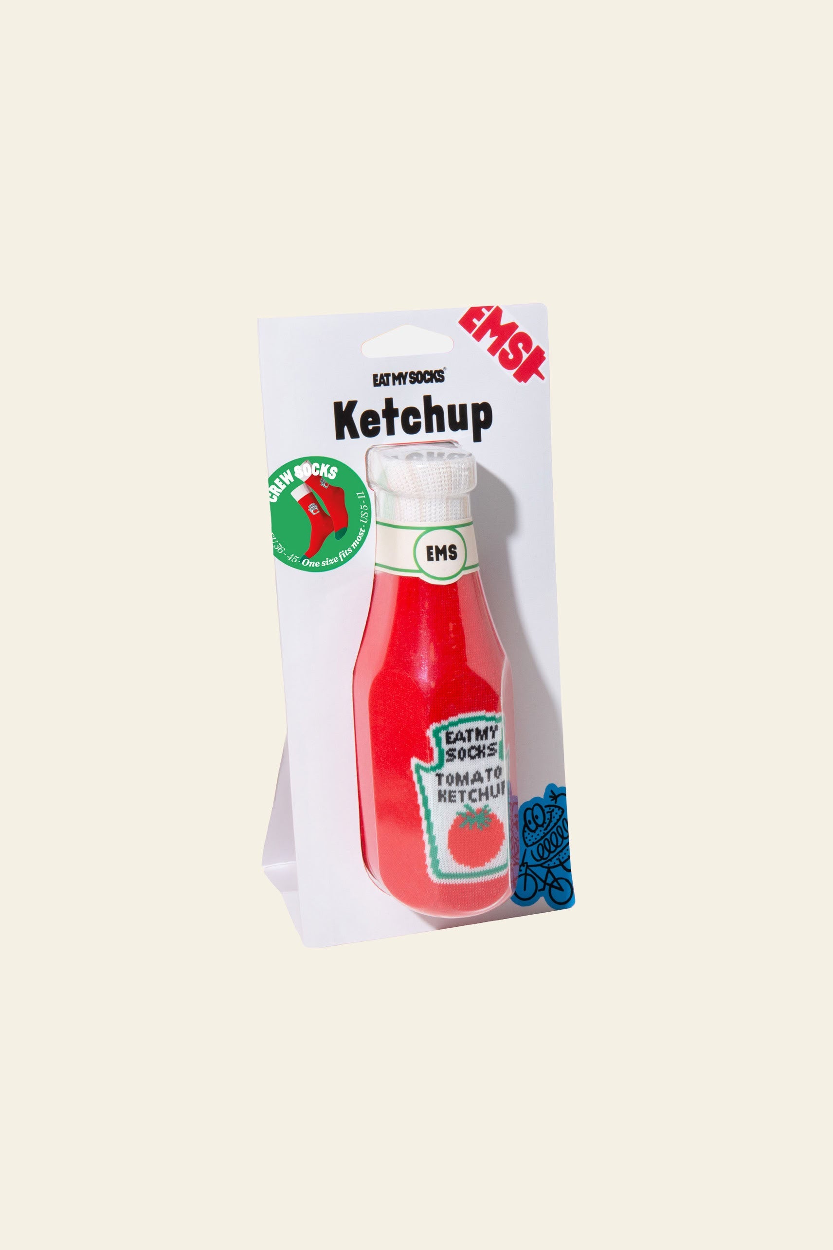 Eat My Socks Ketchup Socks