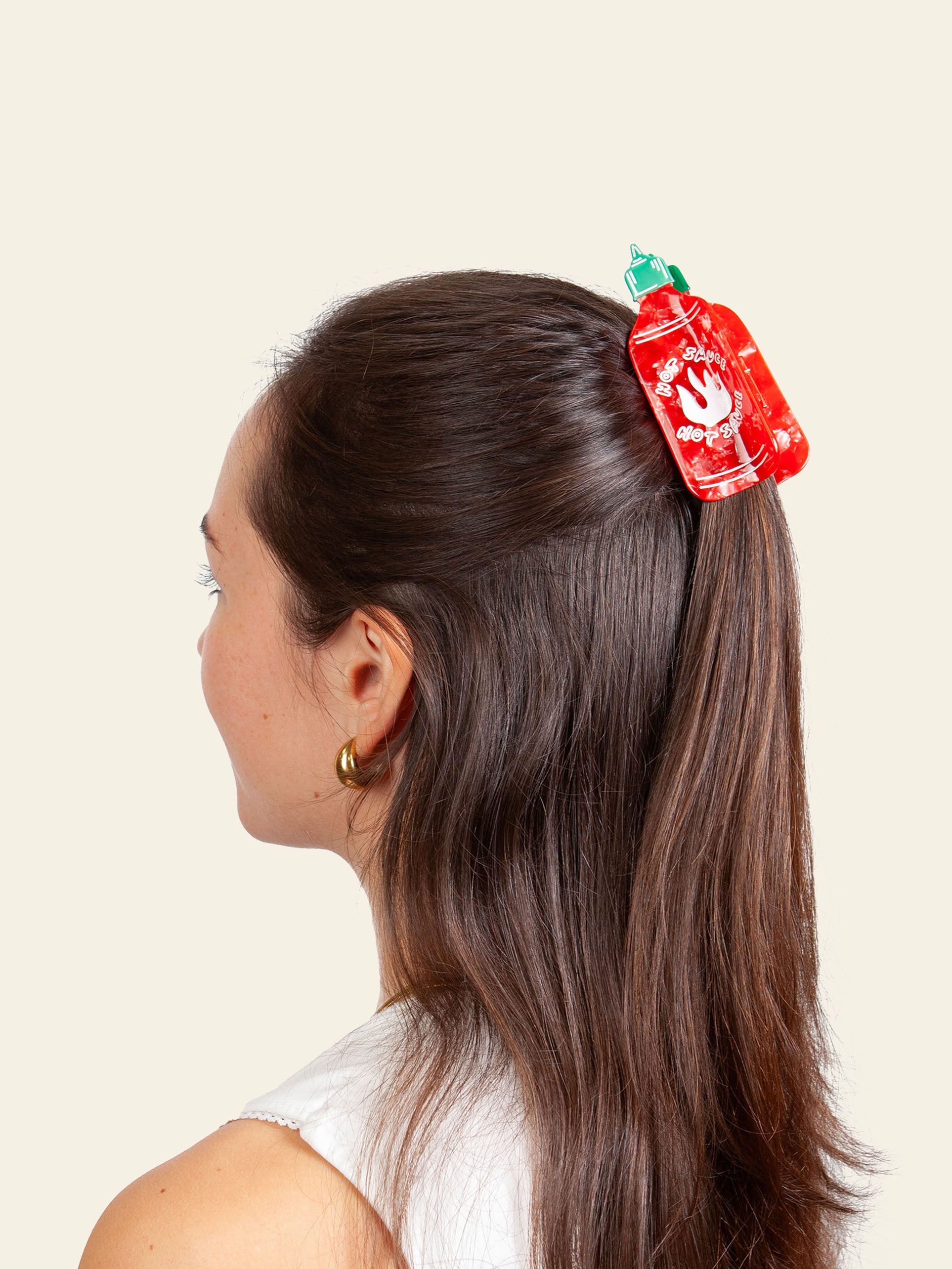 Eat My Socks Sriracha Hair Claw