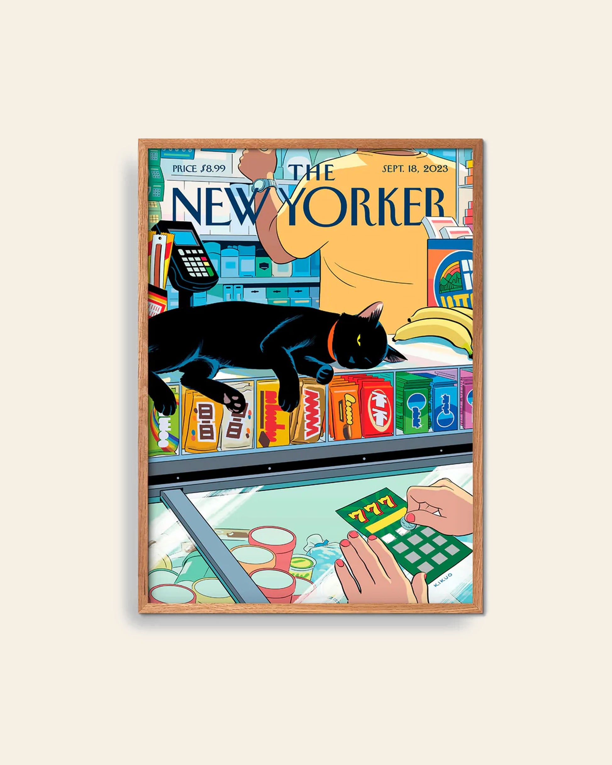 Empty Wall The New Yorker Bodega Cat Poster (50x70)