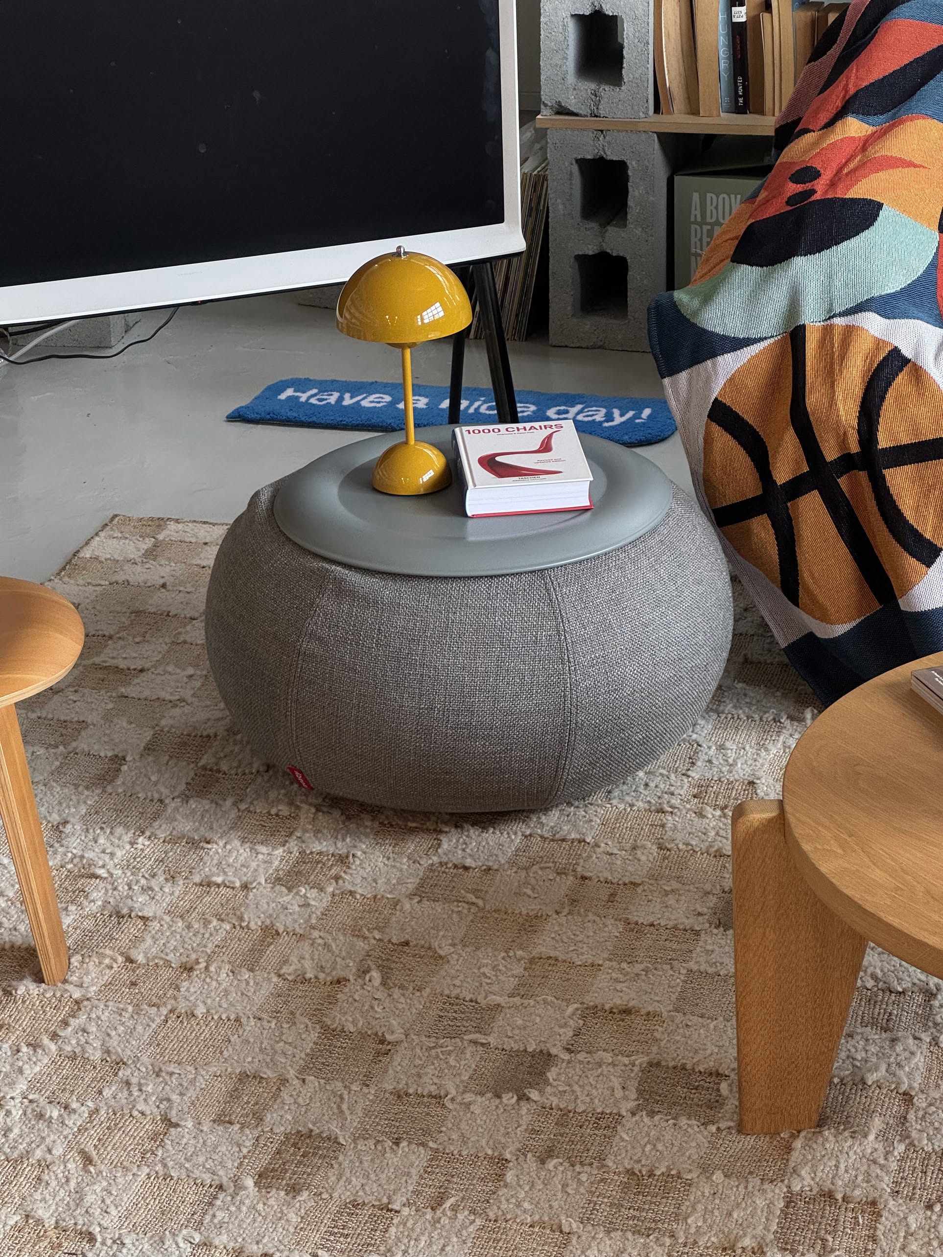 Fatboy Humpty Coffee Table Mouse Grey