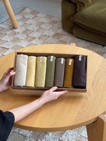 Ferm Living Day Tea Towel Set of 7 Calm