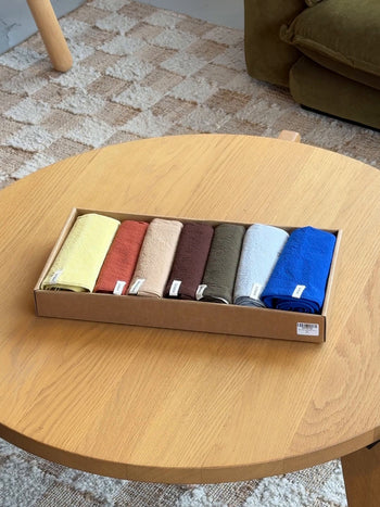 Ferm Living Day Tea Towel Set of 7 Multi