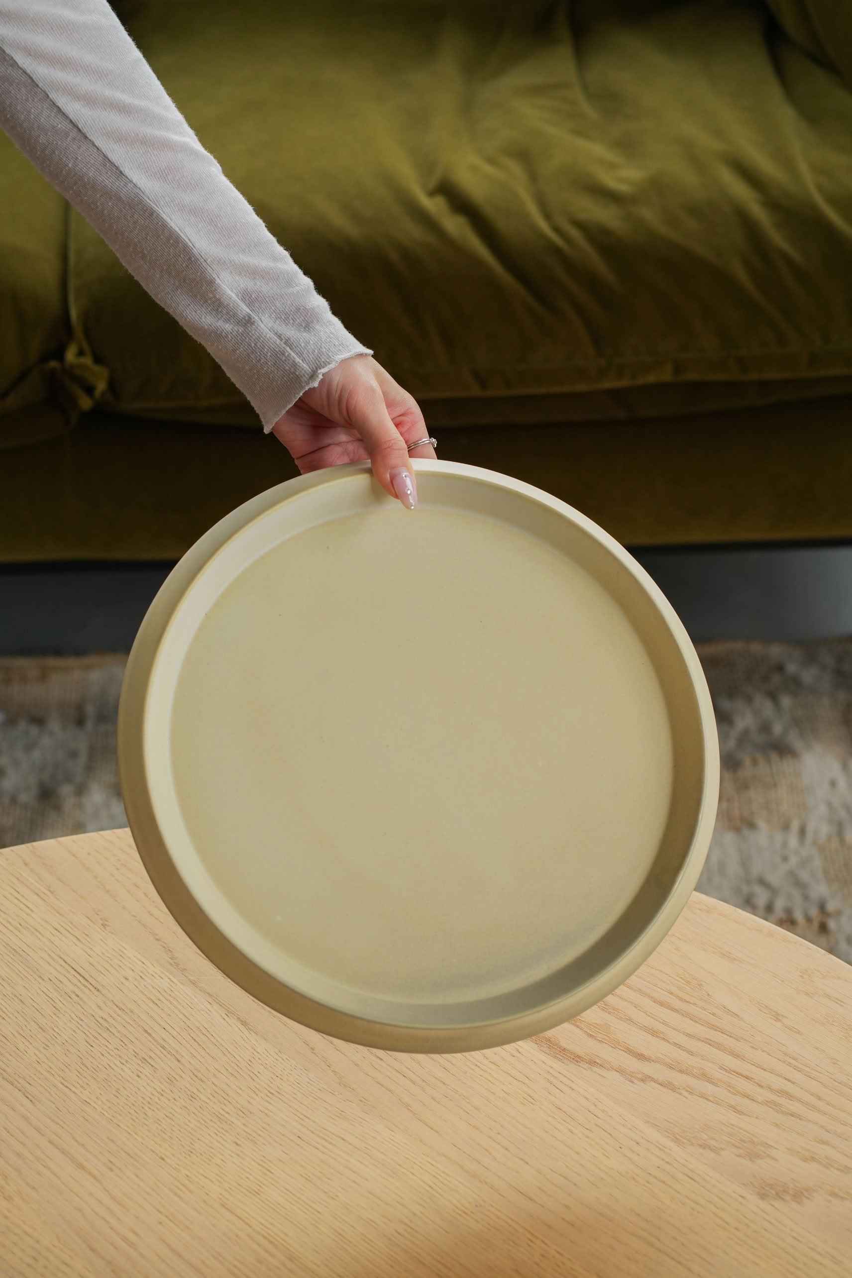 Ferm Living Erena Dinner Plate Cream