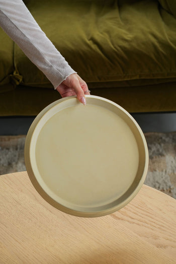 Ferm Living Erena Dinner Plate Cream