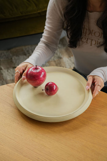 Ferm Living Erena Dinner Plate Cream