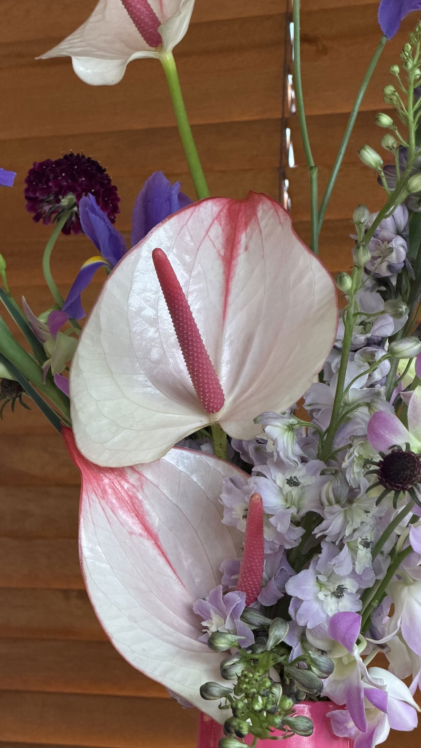 Fibre Flowers x Stacked Store Pretty in Pink Vase Arrangement (Delivery on Saturday 9 May)