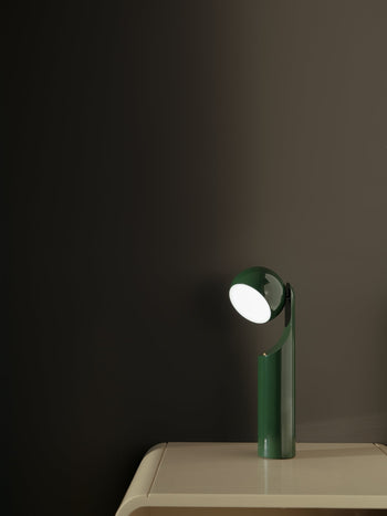 Fine Lumens MONO Portable Reading Lamp Forest Green