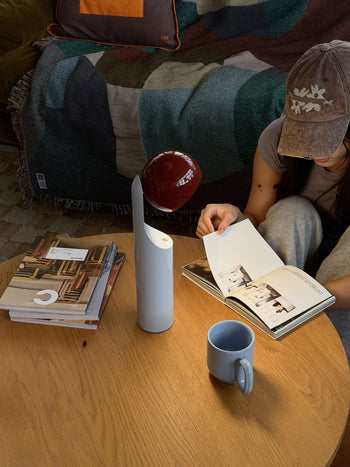 Fine Lumens MONO Portable Reading Lamp Rust/Sky