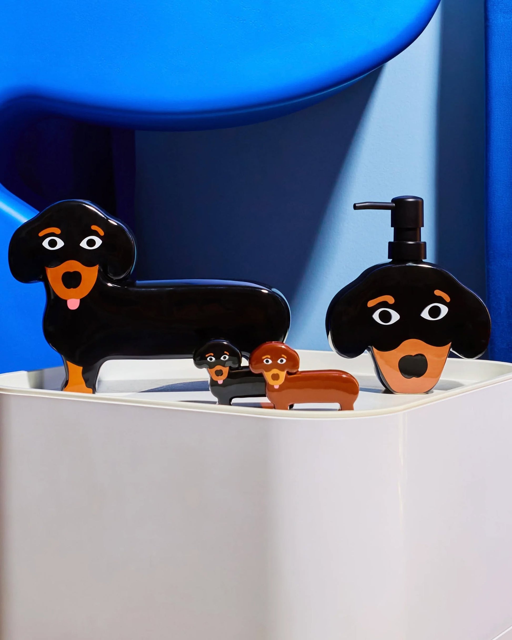 Fluid Market Dachshund Salt and Pepper Set