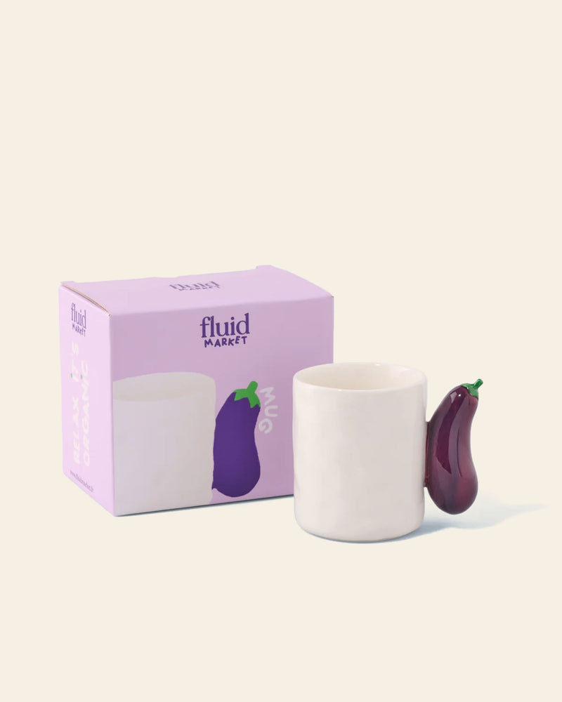 Fluid Market 茄子马克杯