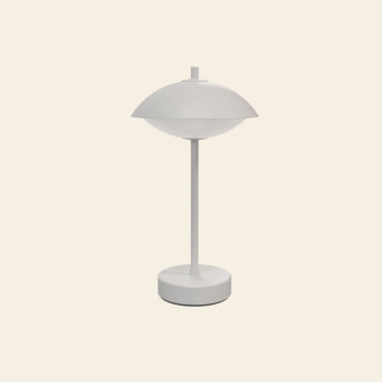 Fritz Hansen Clam Portable Lamp White