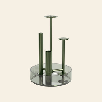Fritz Hansen Ikeru High Vase Forest Green