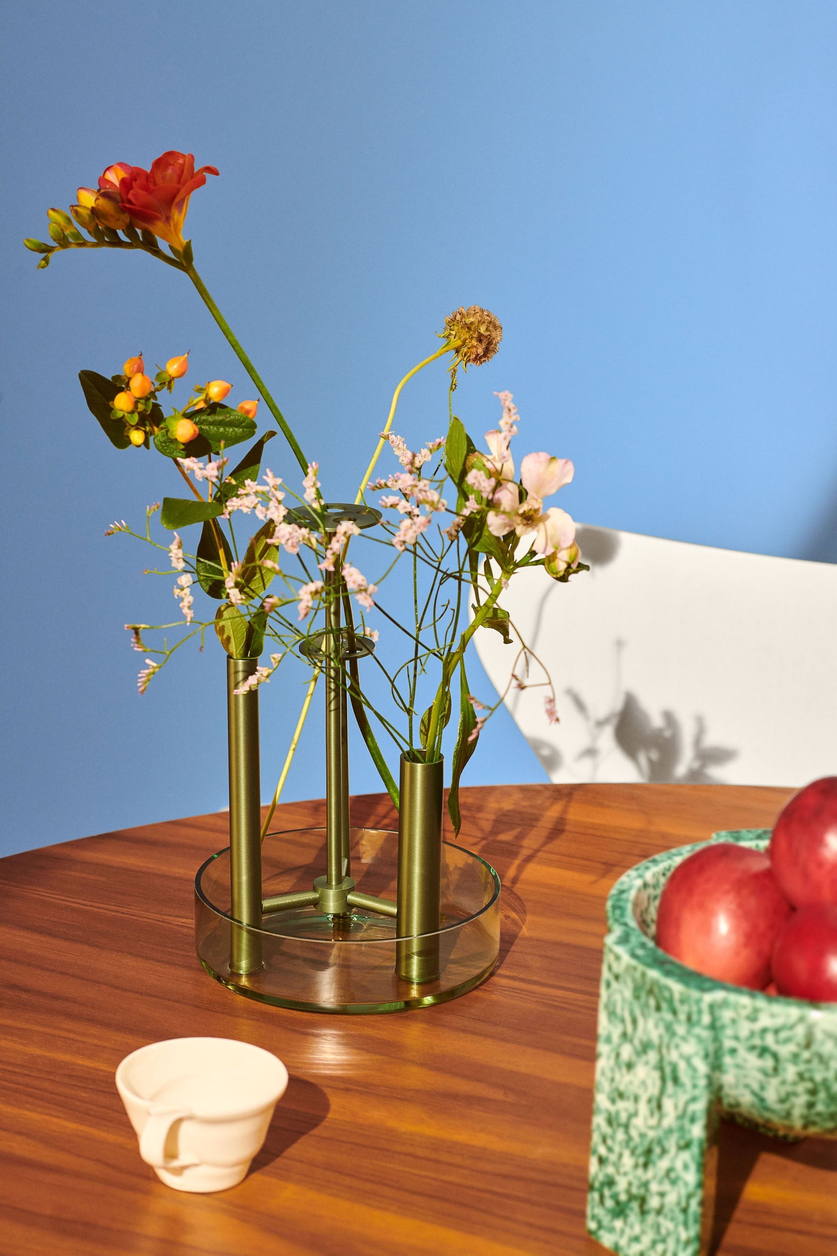 Fritz Hansen Ikeru High Vase Forest Green