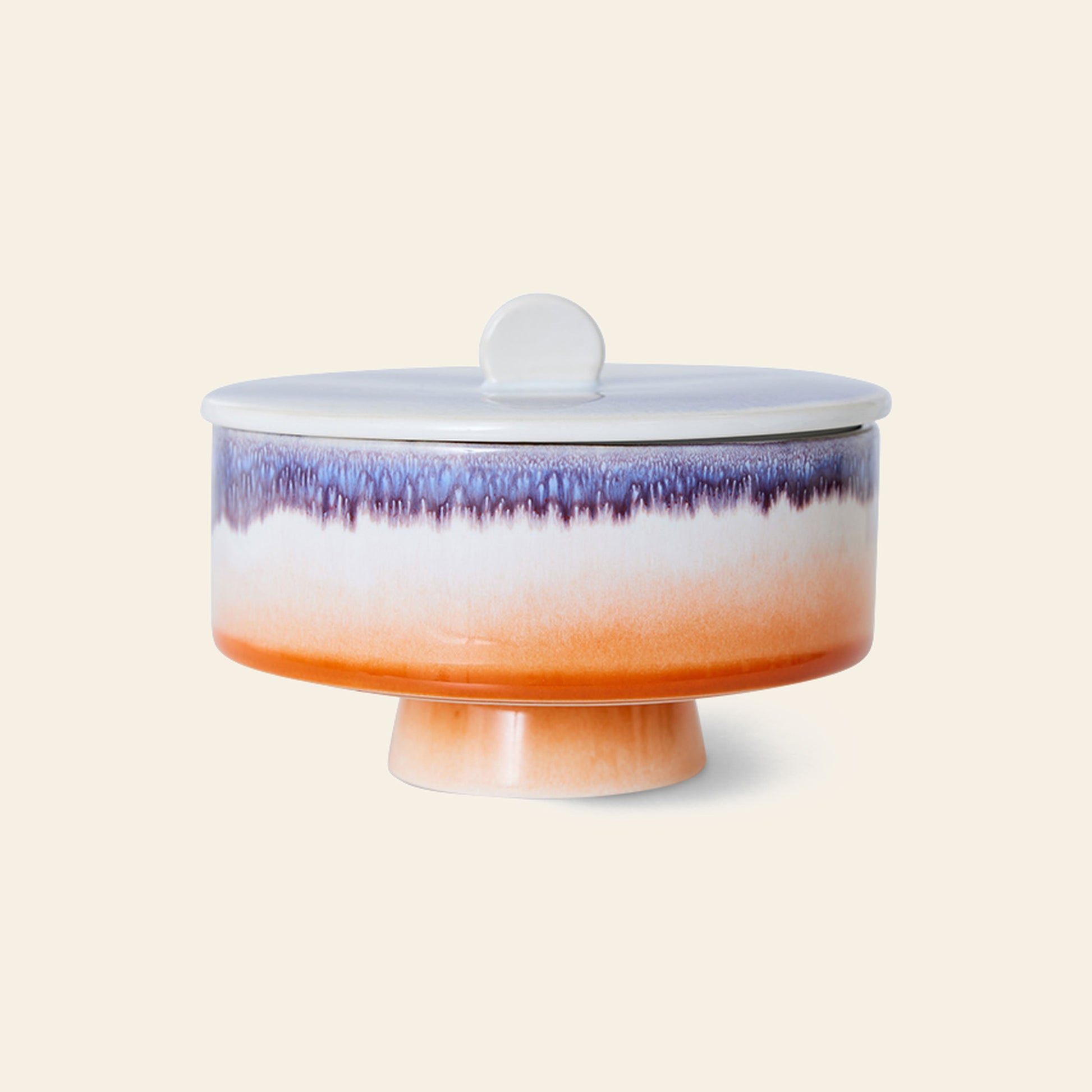 HKLIVING 70s Ceramics Bonbon Bowl Mauve