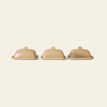HKLIVING 70s Ceramics Butter Dish Breeze