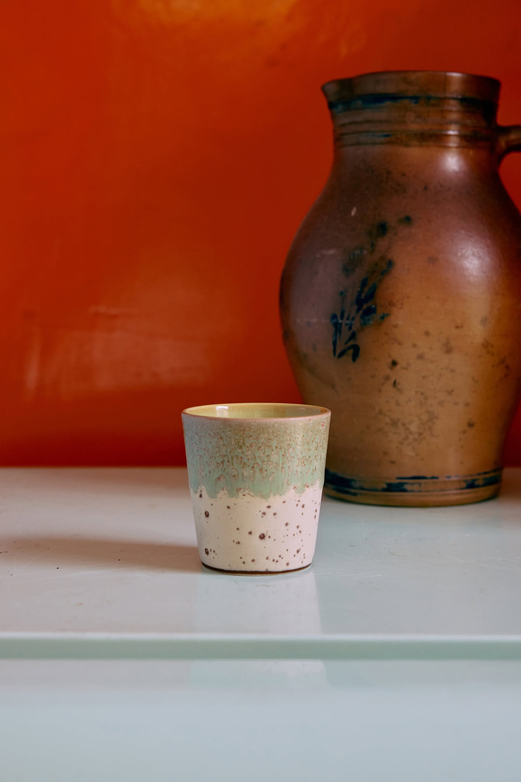 HKLIVING 70s Ceramics: Coffee Mugs, Set of 4