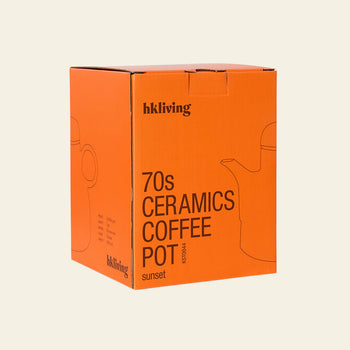 HKLIVING 70s Ceramics Coffee Pot Dunes