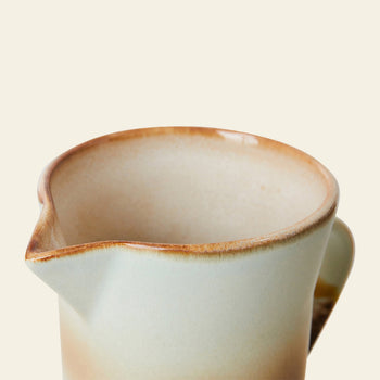 HKLIVING 70s Ceramics Jug Shell