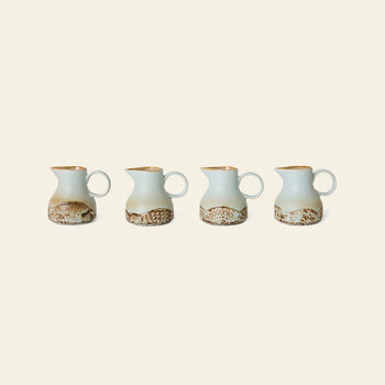 HKLIVING 70s Ceramics Milk Jug Shell