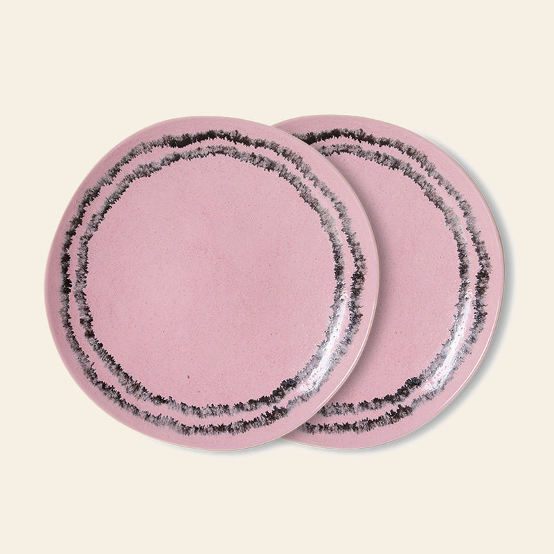 HKLIVING 70s Ceramics: Side Plates, Set of 2