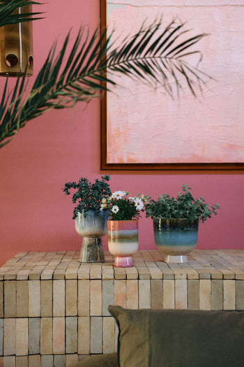 HKLIVING Retro Flower Pot Glacier