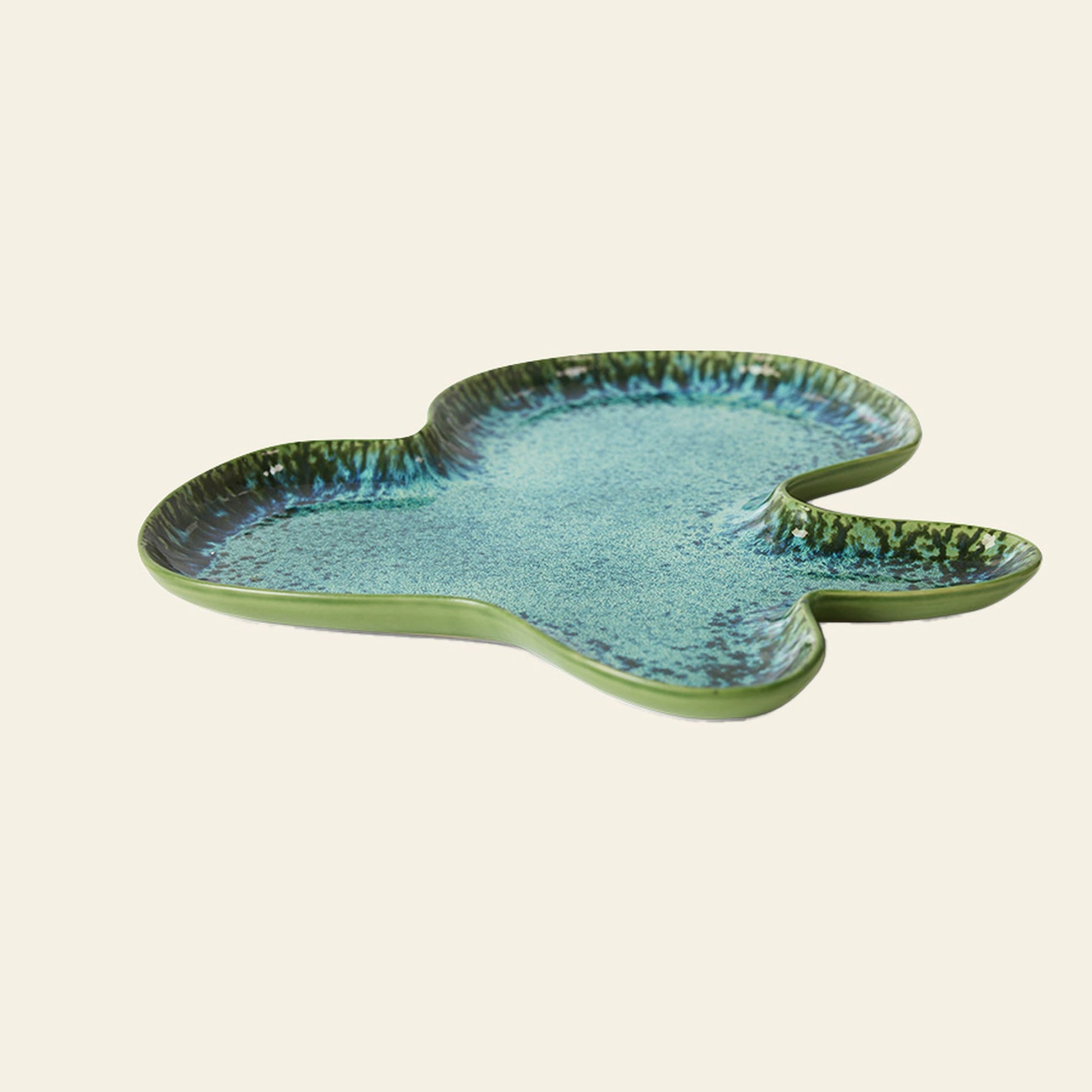 HKLIVING Shell Plate Teal