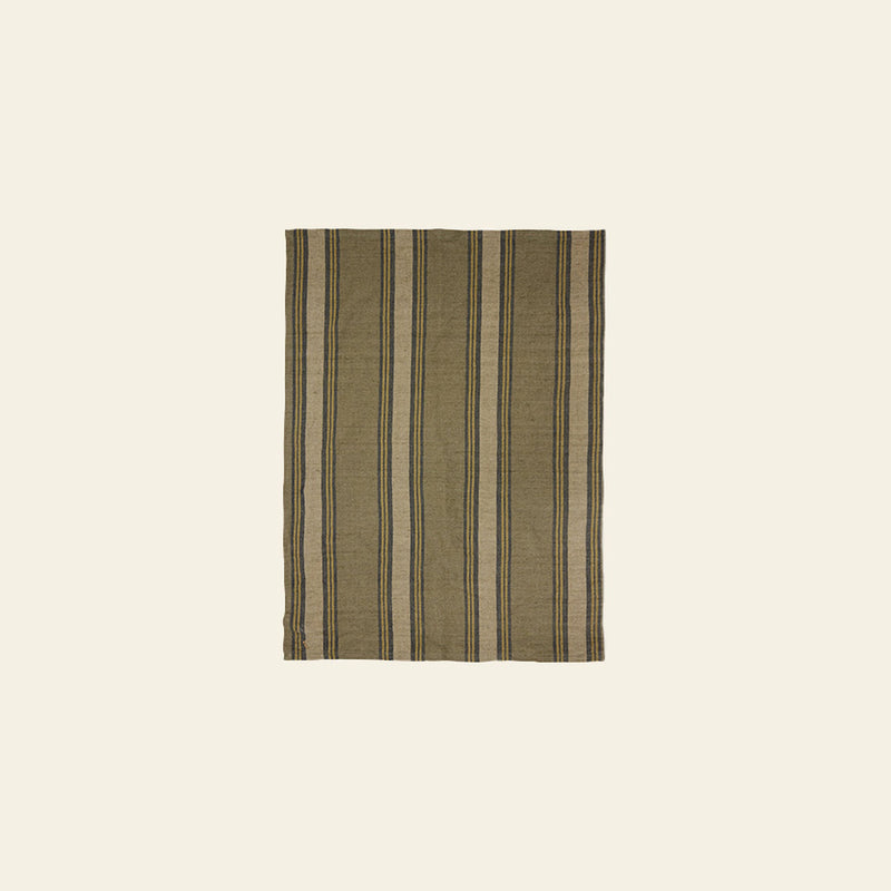 HKLIVING Vida Striped Tea Towel - Sand/Cream