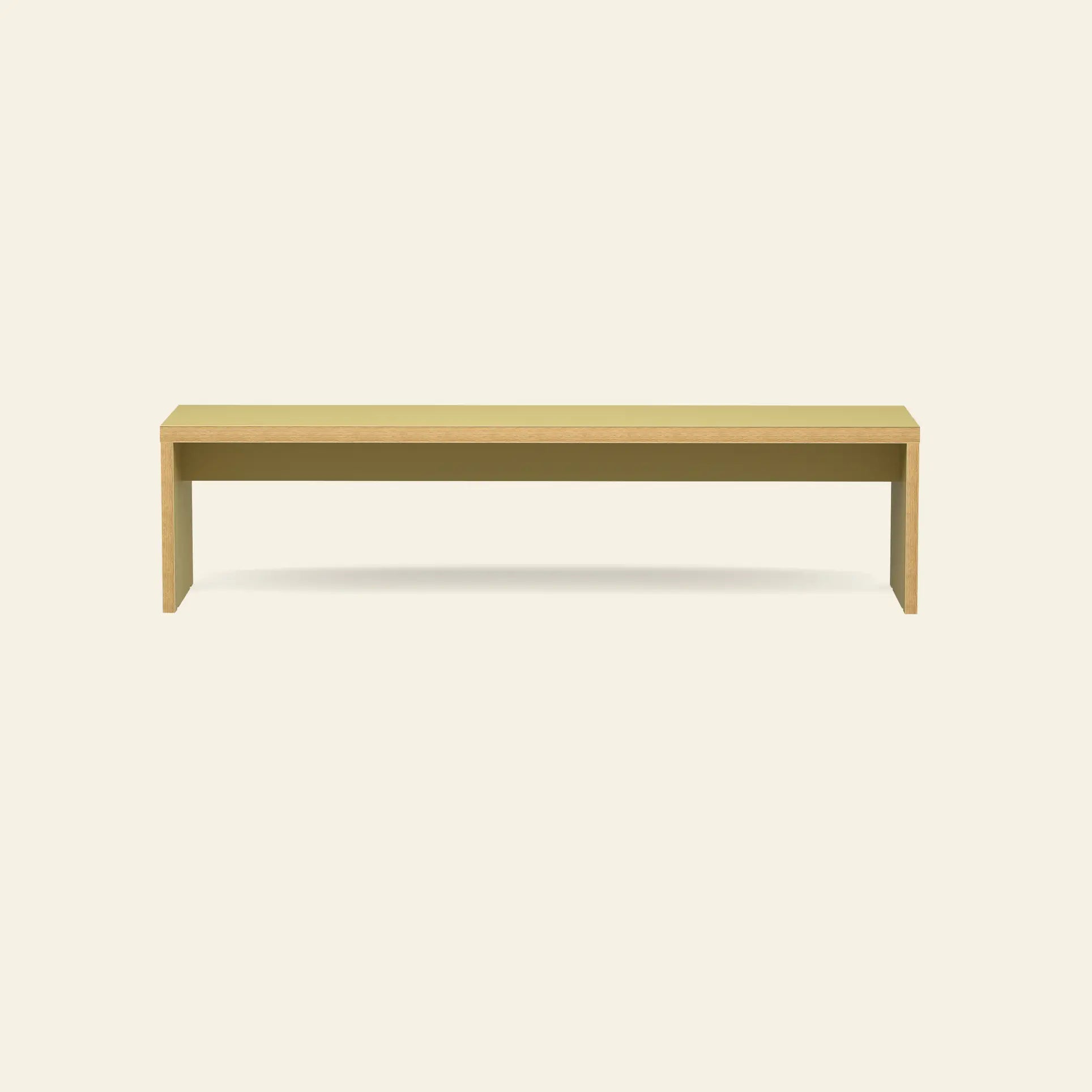 The HKLIVING Bench, 180cm by HKLIVING is a simple rectangular wooden dining bench with clean lines and no backrest, perfect for versatile seating in any space. Placed against a light background, it complements modern interiors.