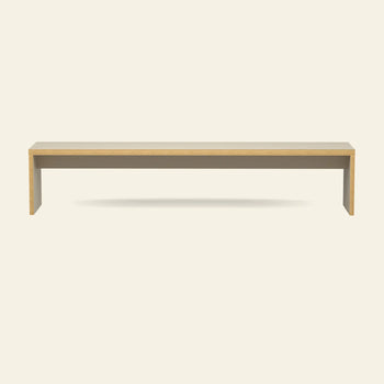 The HKLIVING Bench, 220cm by HKLIVING features a simple, modern rectangular design with clean lines—ideal for space-saving dining seating. Shown against a plain light background, it suits any setting effortlessly.